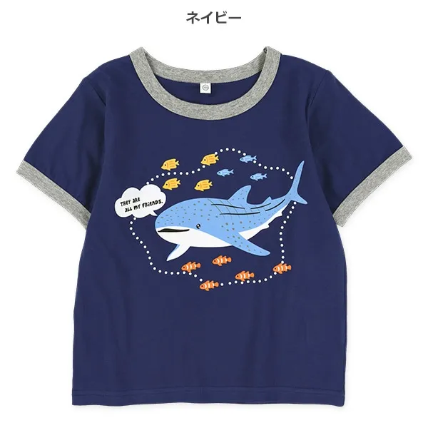 <日本限時⏰訂購>海洋生物短袖衫[EL-63325N]