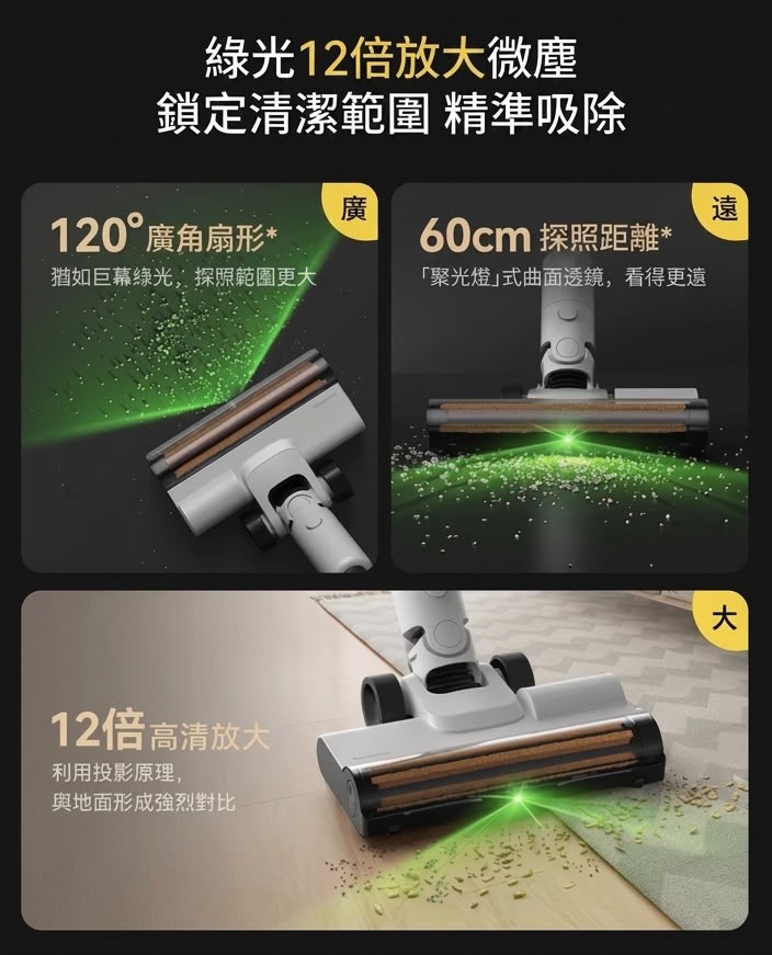 德爾瑪 Deerma Deerma 德爾瑪 吸拖一體手持式無線吸塵機 T25 香港三腳插頭 (預購貨品)