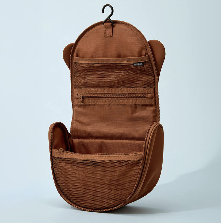 韓國 JOGUMAN Woody Together 旅行 化妝袋｜Hanging Pouch