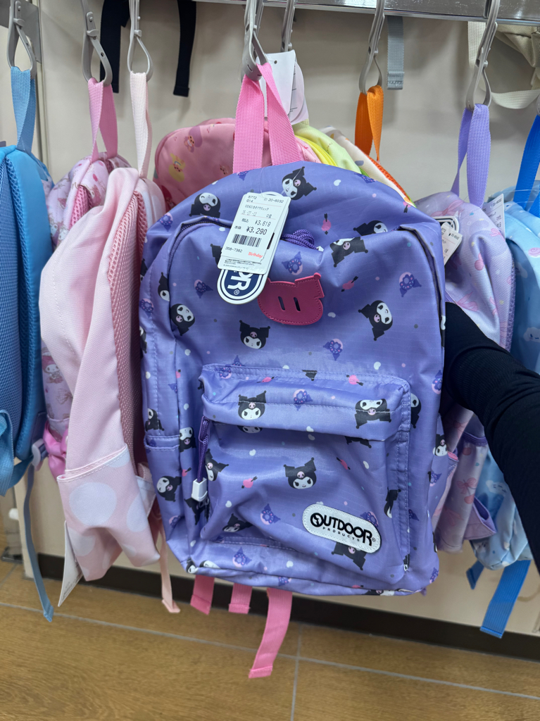✨連線商品需補運費✨OUTDOOR PRODUCTS x Sanrio 兒童背囊