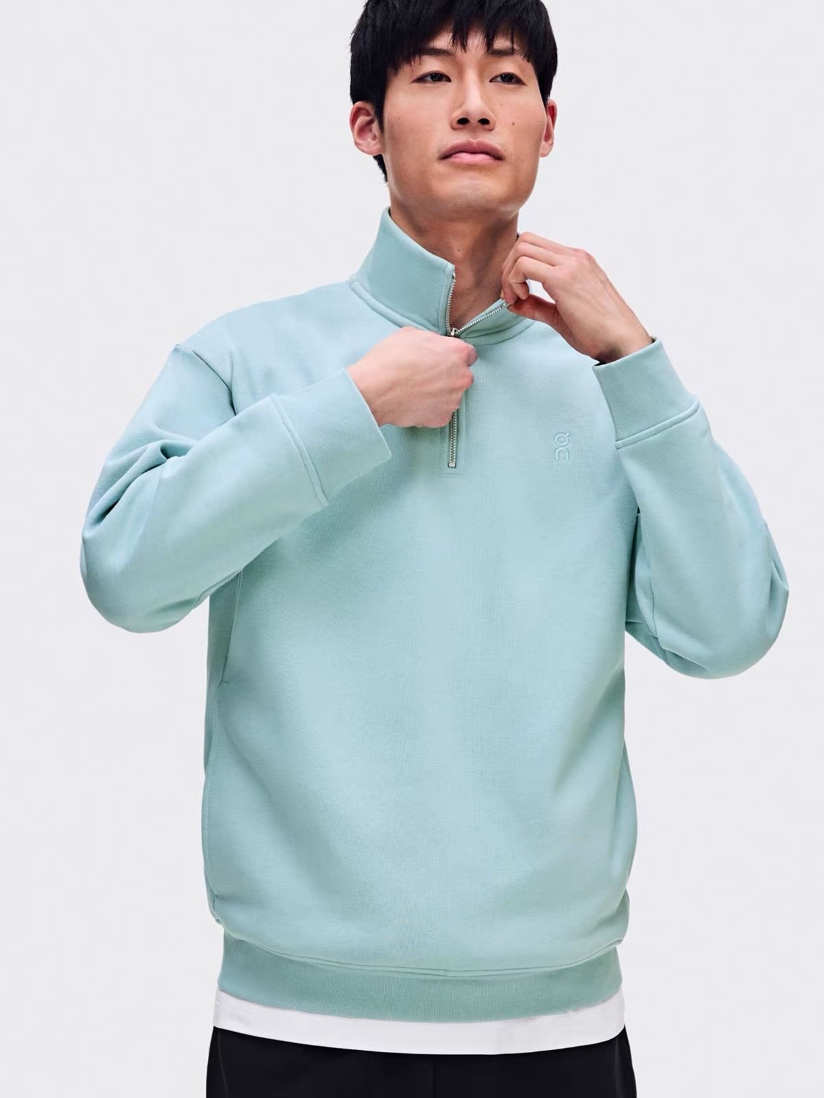 On Quarter-Zip Fleece Sweatshirt 半拉鍊立領薄絨衛衣