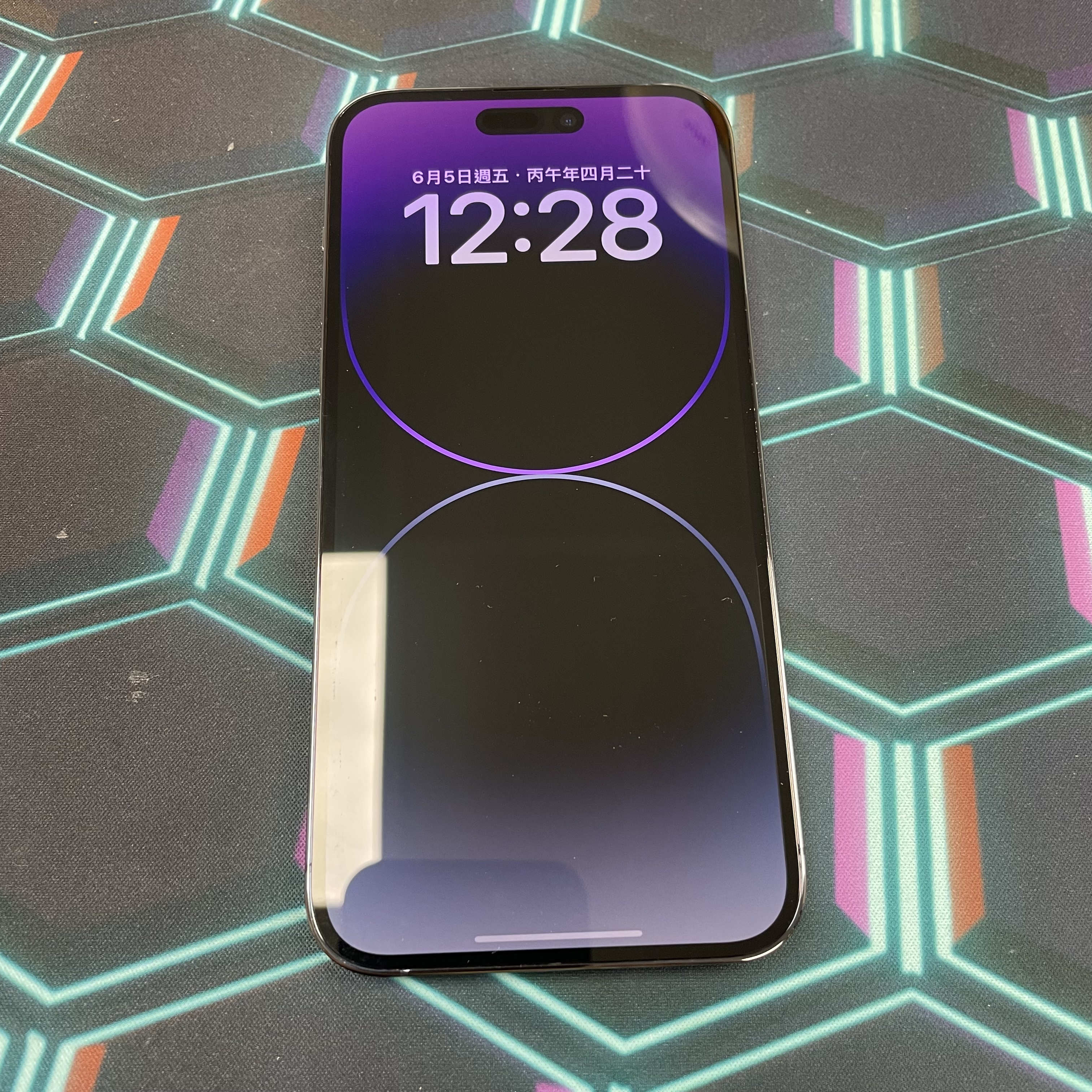 *6615 14 Pro max 完美機 512GB 電100 紫色 purple