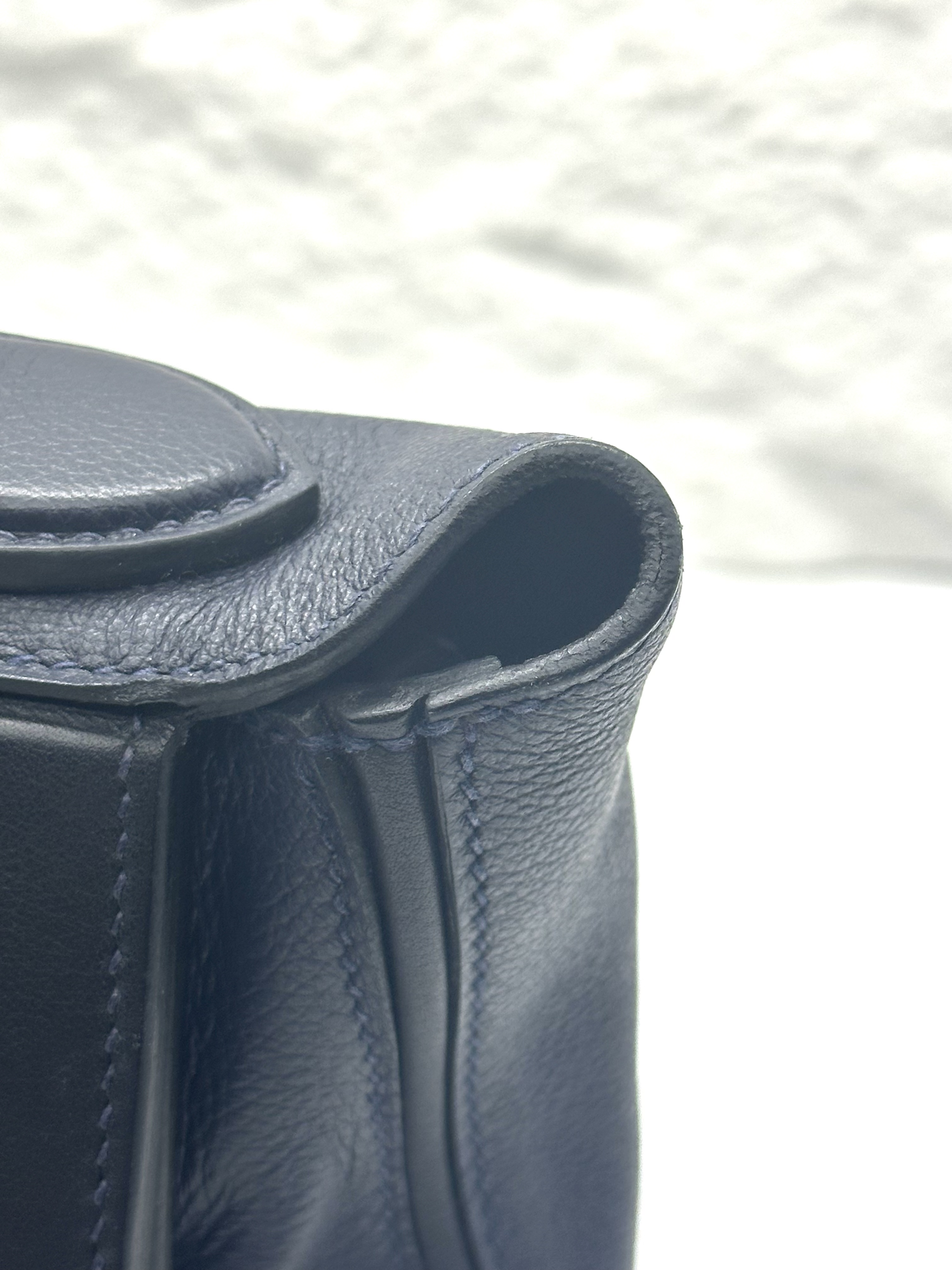 Pre-Owned HERMÉS Mini bag in Noir black Stamp U / Product Code: 26051302