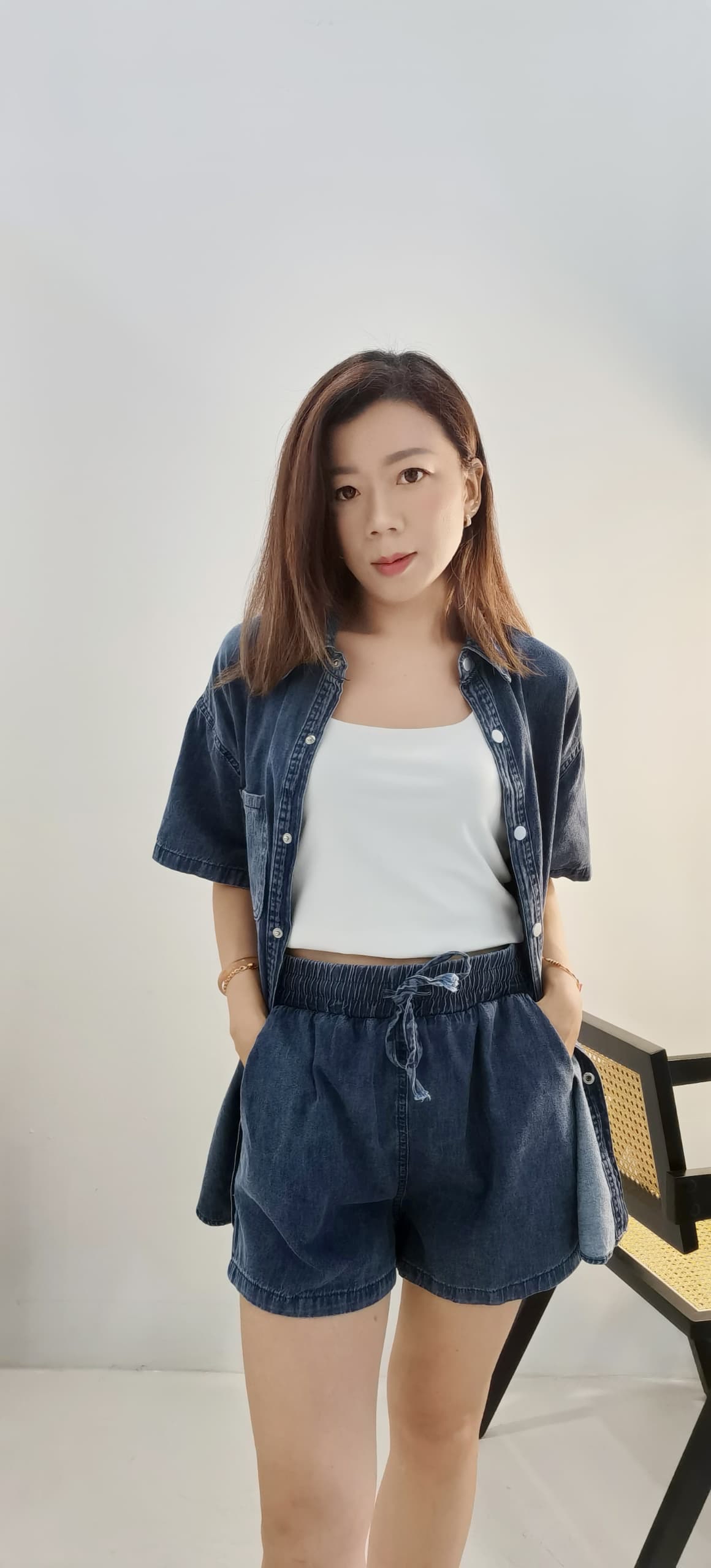 33065 CASUAL DENIM SET 