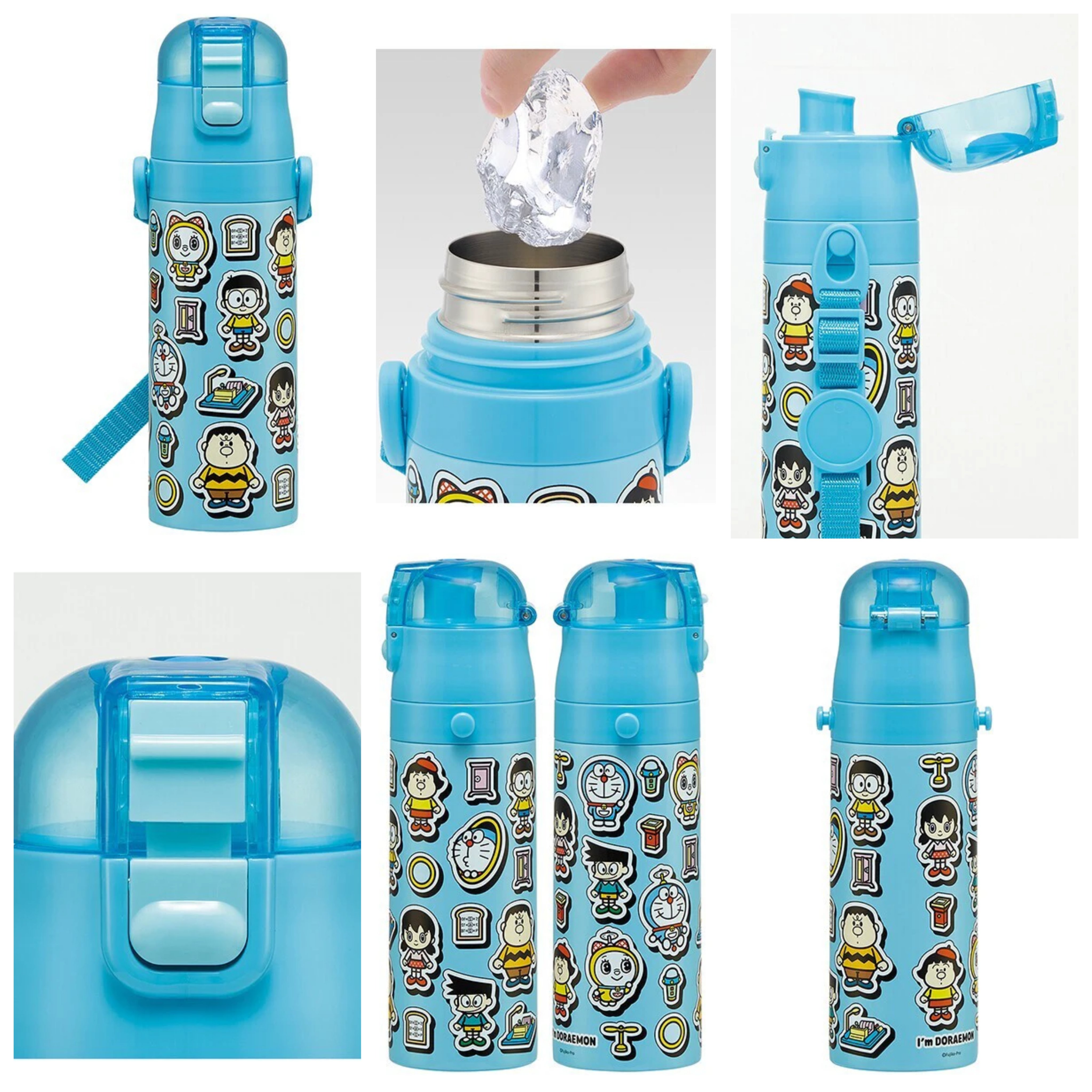 📢開團啦 約3月22日截單一次日本直送~新款多啦A夢超輕保溫水樽