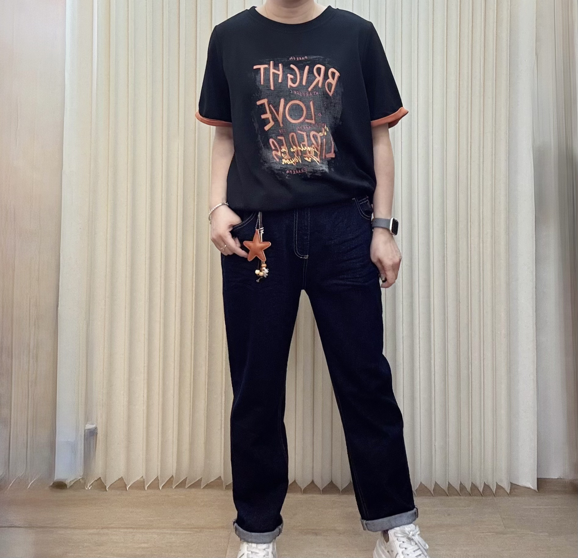 全橡根腰牛仔褲 M609 416844329