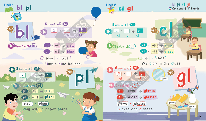 Go! Finger Phonics Level 1~3 + Go! English Big Pictures