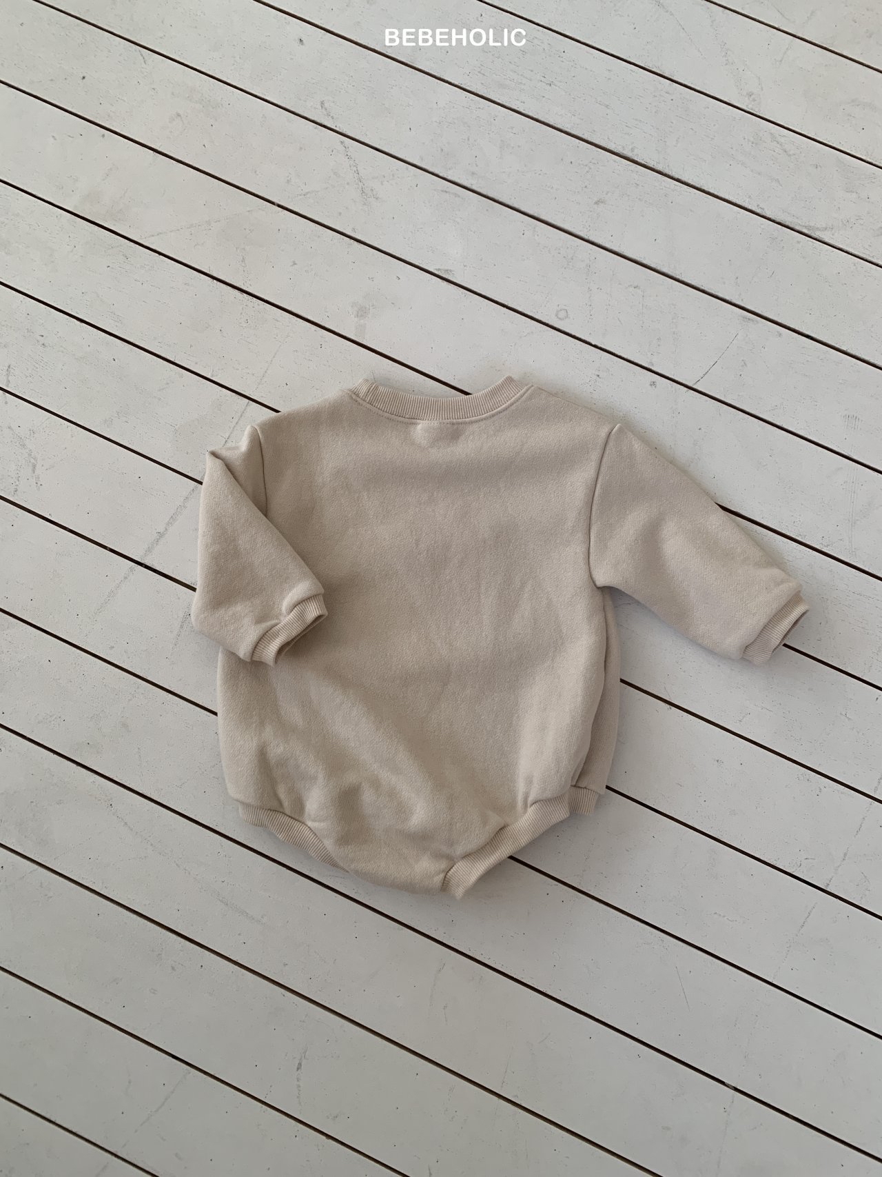 🌸預訂 韓國直送🌸🇰🇷BEBEHOLIC兩色笑哈哈圖案長袖包屁衣