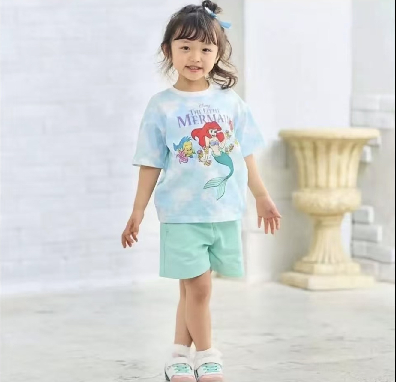 ▫️現貨▫️Littc x Disney美人魚扎染Tee