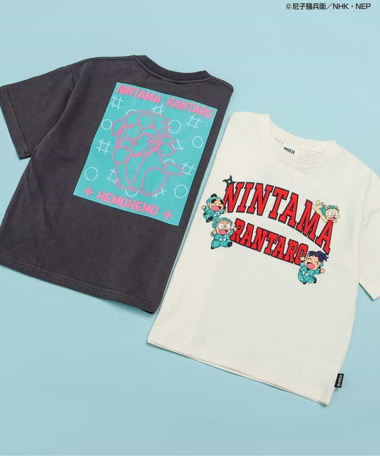 忍者亂太郎 兒童Tee 黑白色 2色可選 80-140cm
