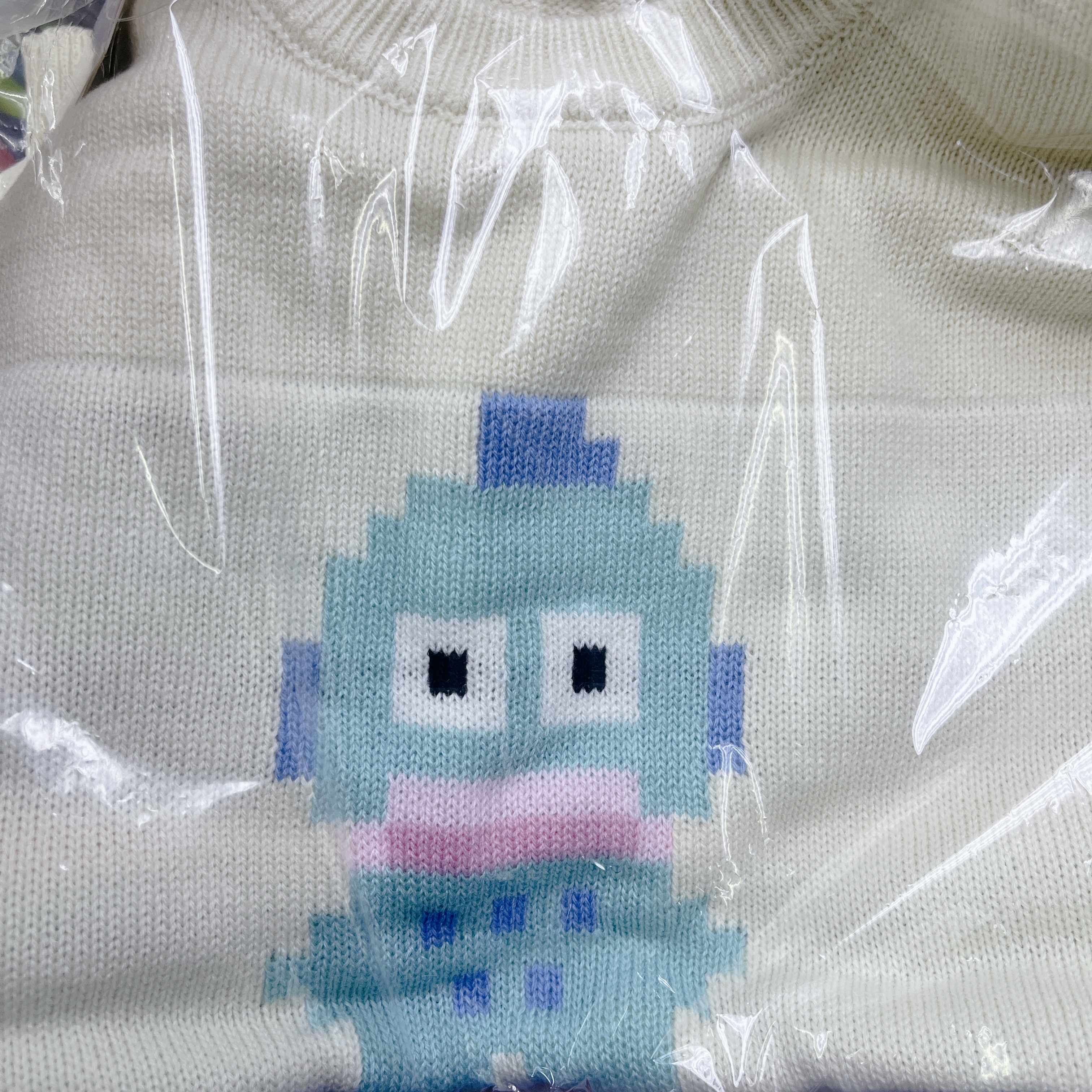 日本現貨📍日本水怪像素風格圖案冷衫