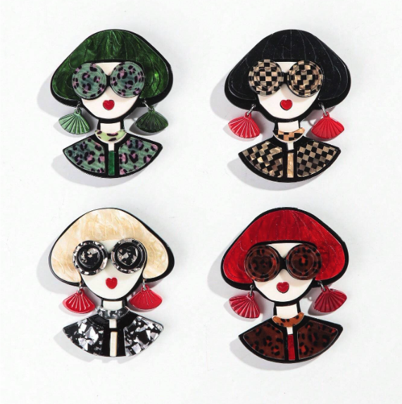 Chic Girl Brooch