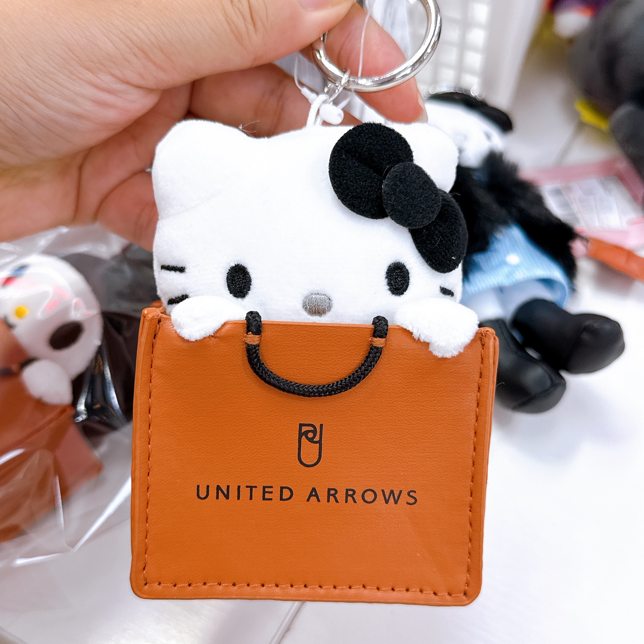 日本直送日本限定United Arrows聯乘Kitty Melody系列公仔掛飾