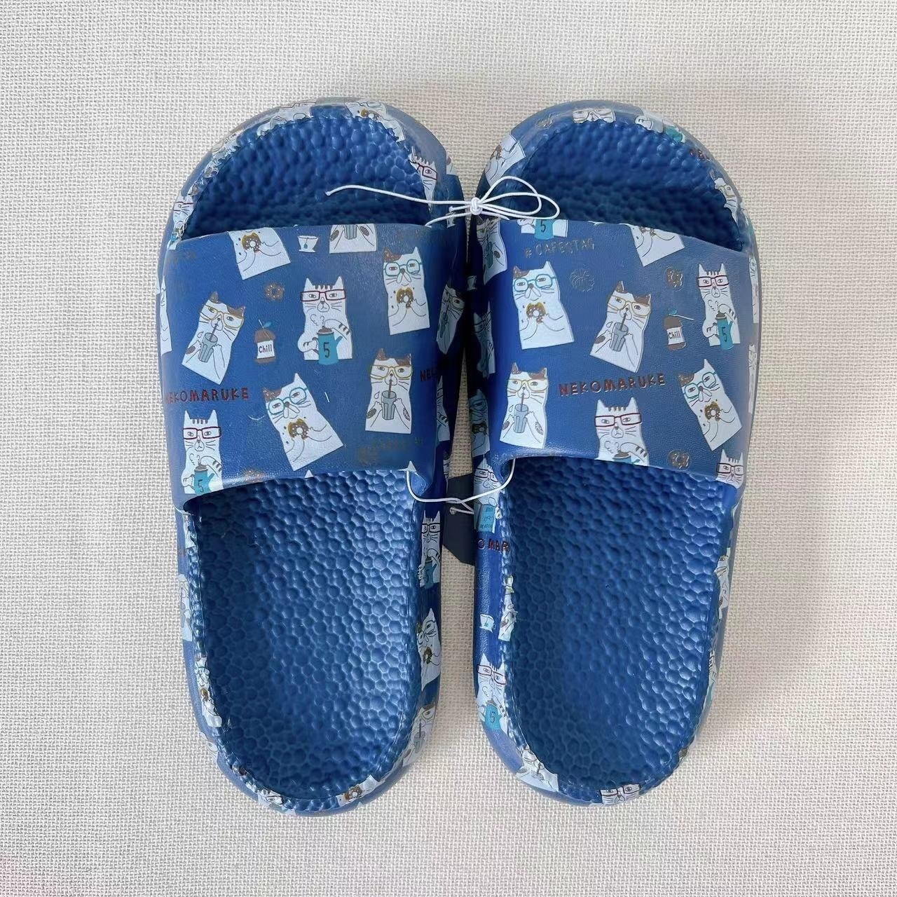 日本kusuguru眼鏡貓 靜音拖鞋 - 1件 現貨