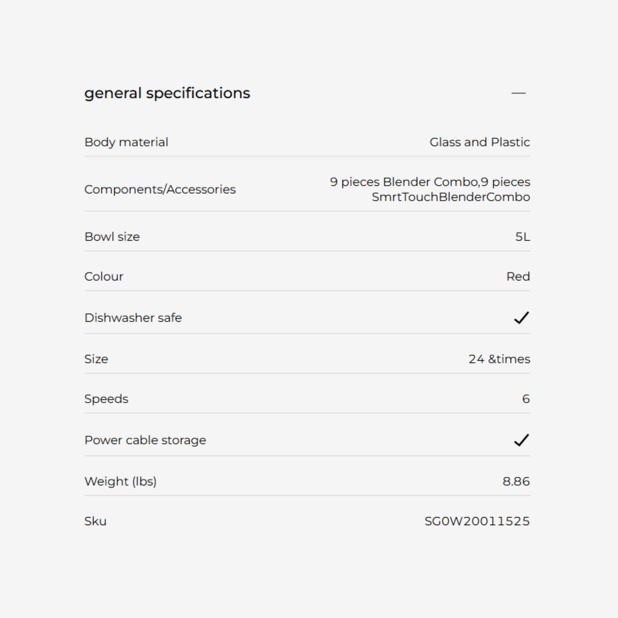 Kenwood 5L 1000W kMix Stand Mixer Red (KMX751ARD)