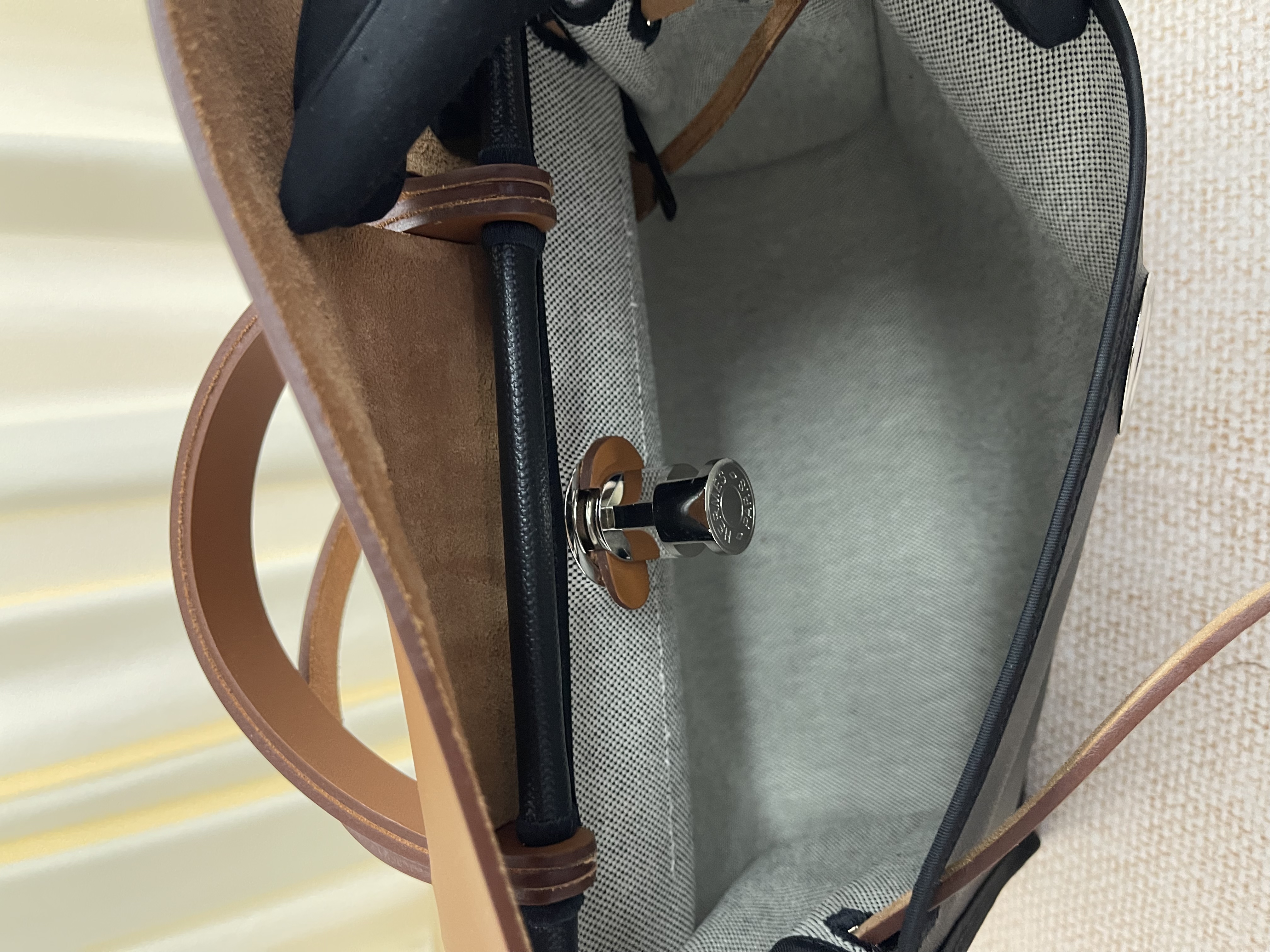 Pre-owned Hermes Herbag/ Stamp W/ Product Code: 26041506