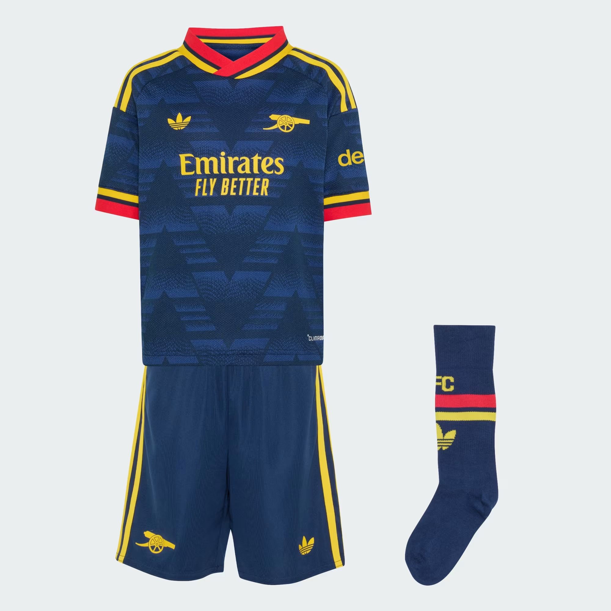 🍌Adidas Arsenal 阿仙奴 2026-27 作客球衣幼童套裝 KB9940