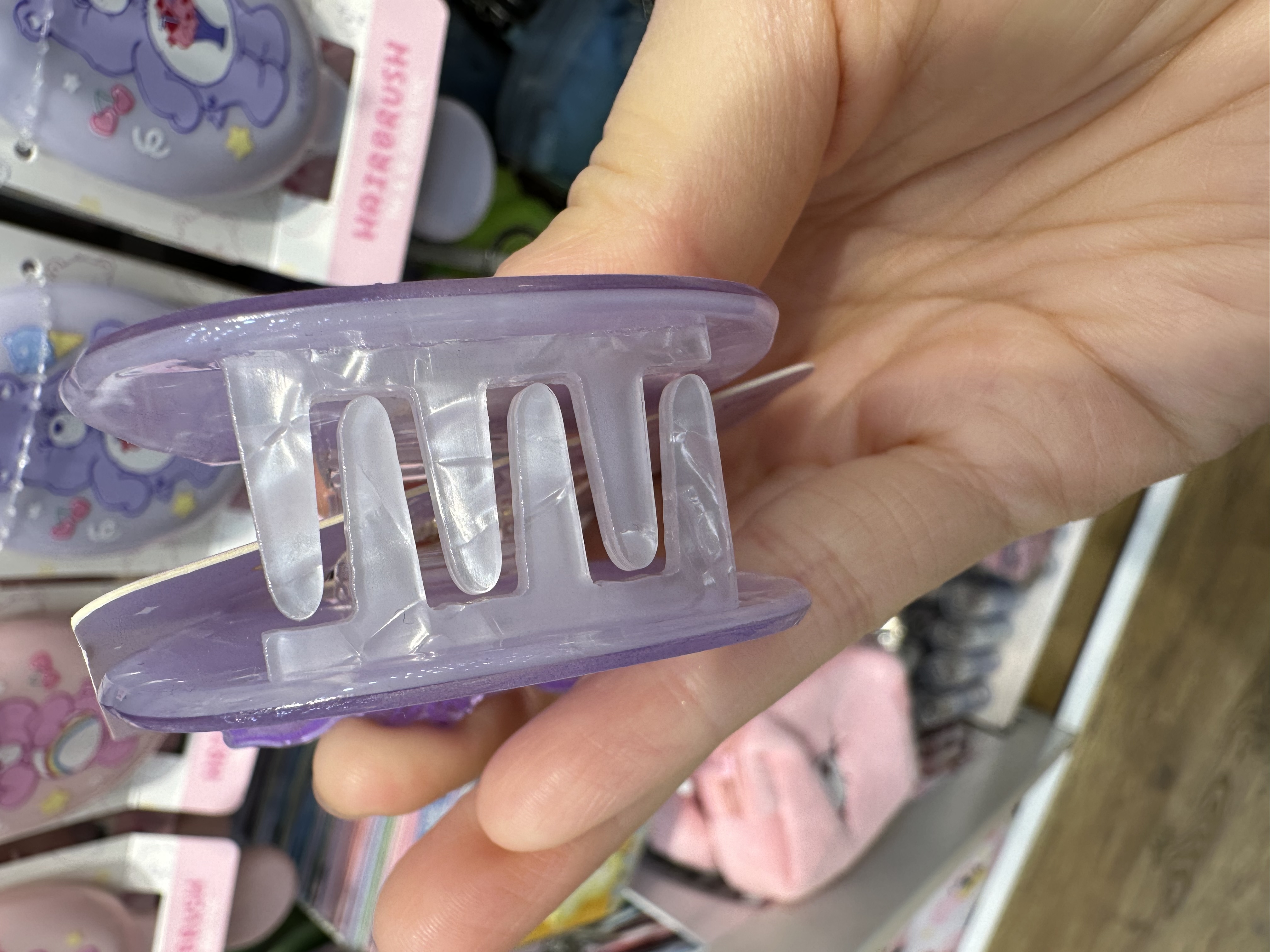 Carebear 大頭抓夾