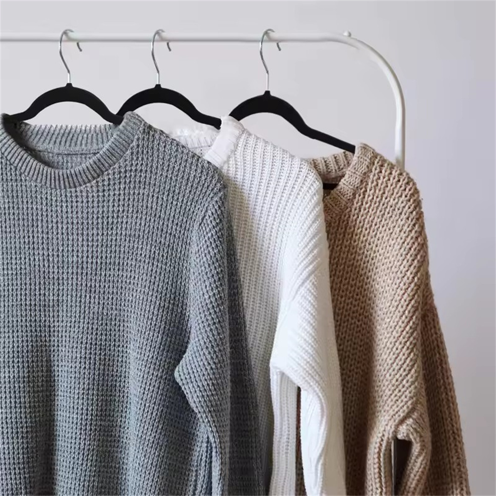 10x 兒童植絨衣架 30*20.5cm 黑色 UB0238