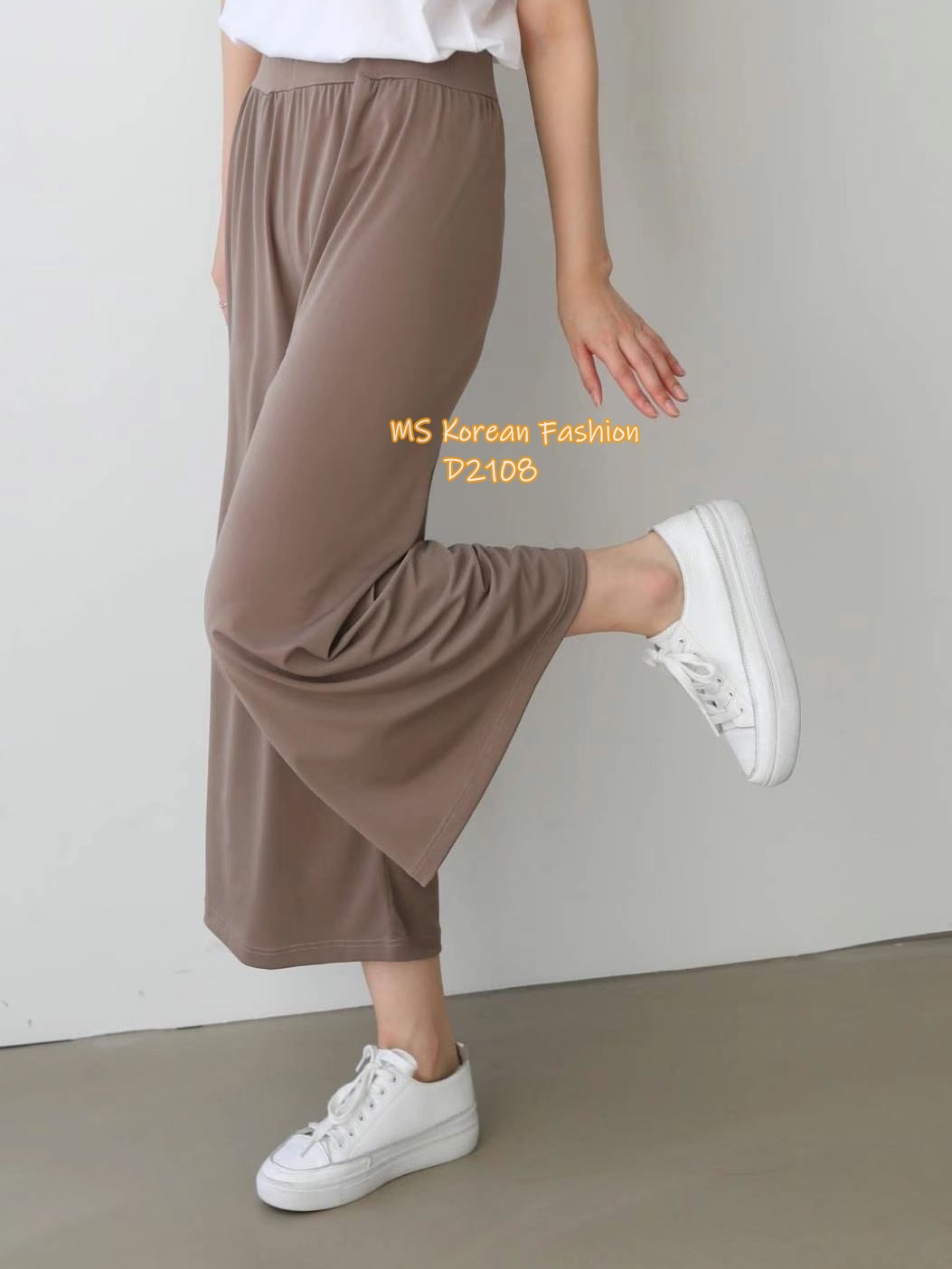 D2108 韓國🇰🇷冰涼感闊褲