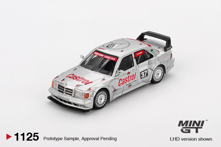 MINI GT 1125 Mercedes-Benz 190E 2.5-16 Evolution II #37 1995 SE Asia Touring Car Championship | MINIGT 1125 盒裝【現貨】
