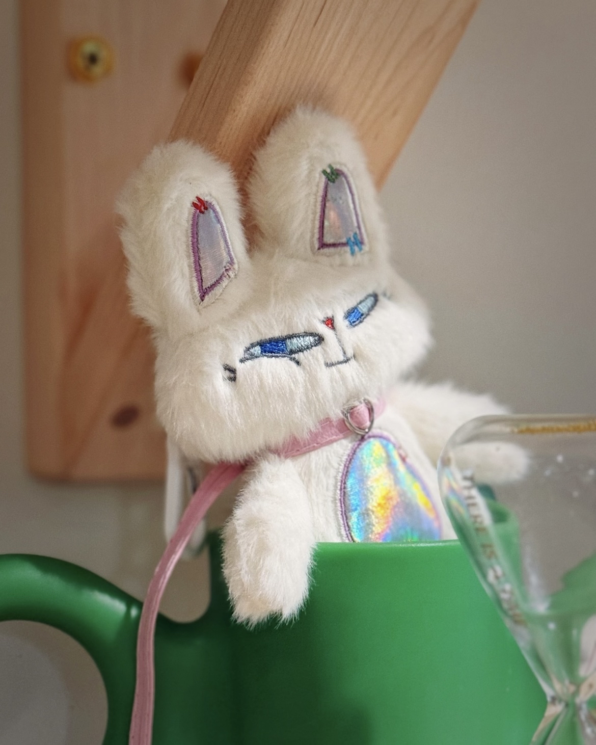 嘎巴兔「清醒瘋感」毛絨盲盒掛件