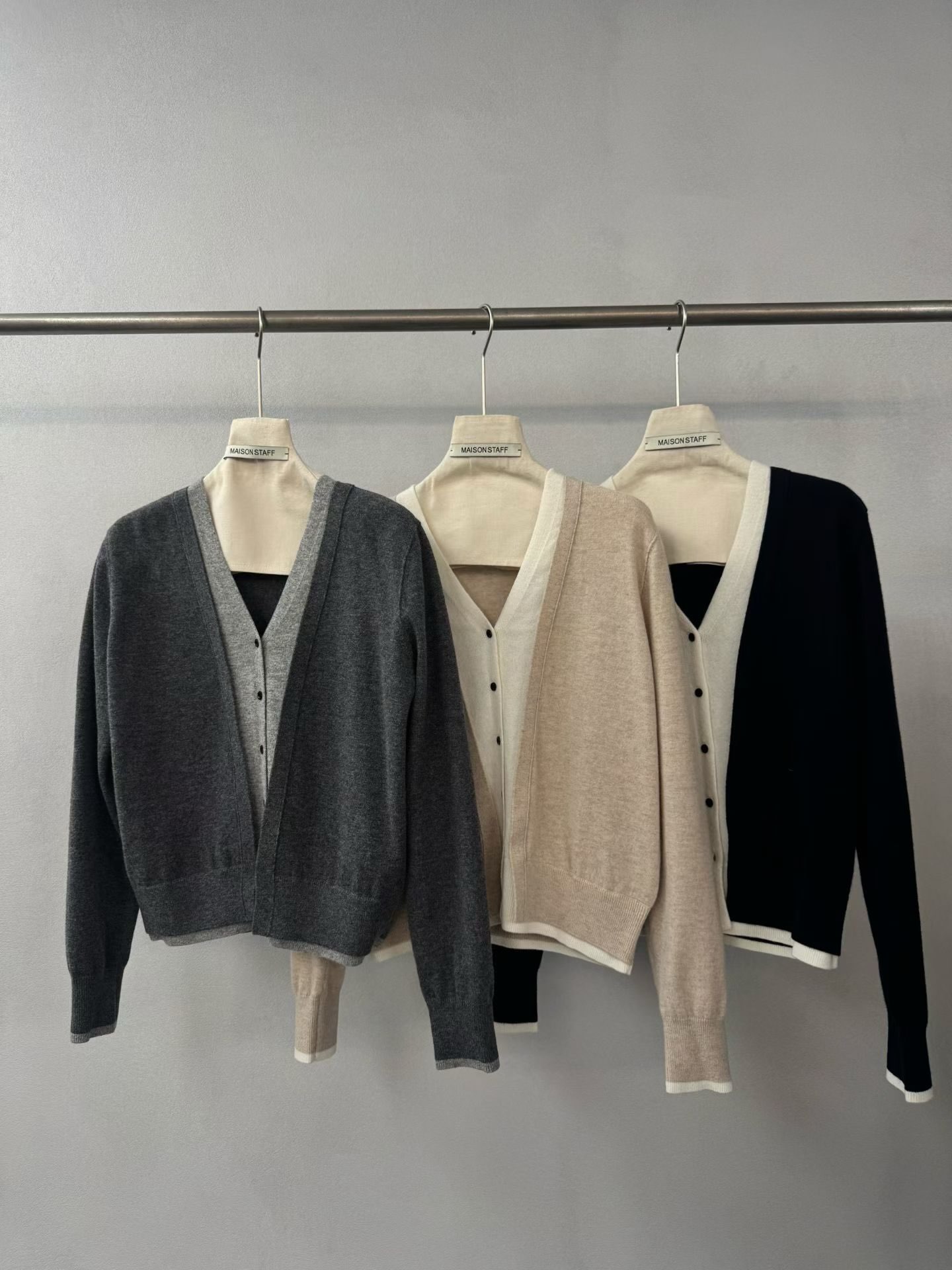 (2026FW) MAISONSTAFF - CARDIGAN 