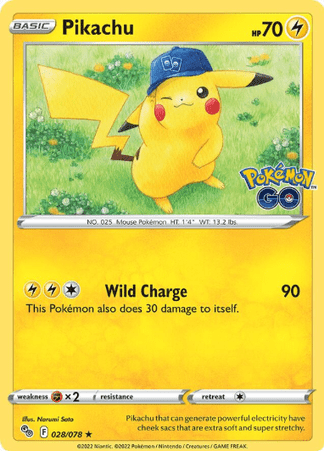 Pokemon TCG Pokemon Go - Pikachu-028/078