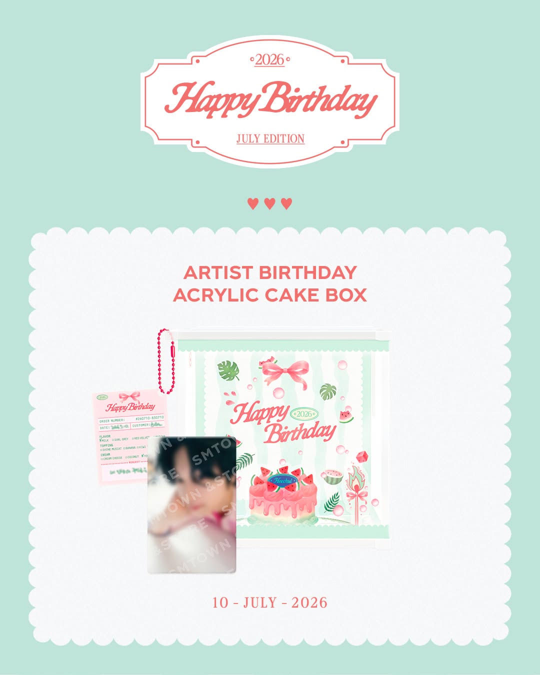 SM TOWN - 希澈 Happy Birthday Suepr Junior Heechul 生日官方周邊