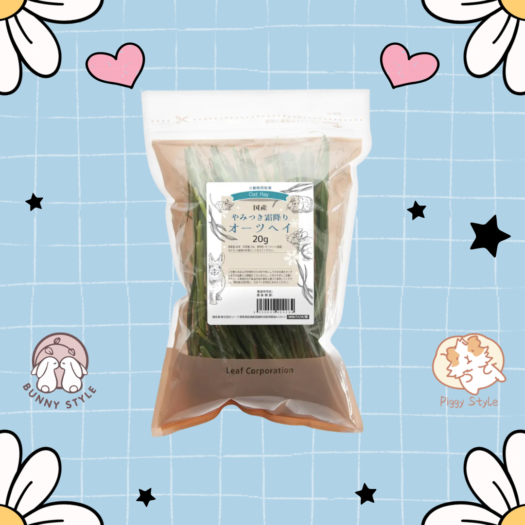 日本Leaf Corp 霜降燕麥草 20g