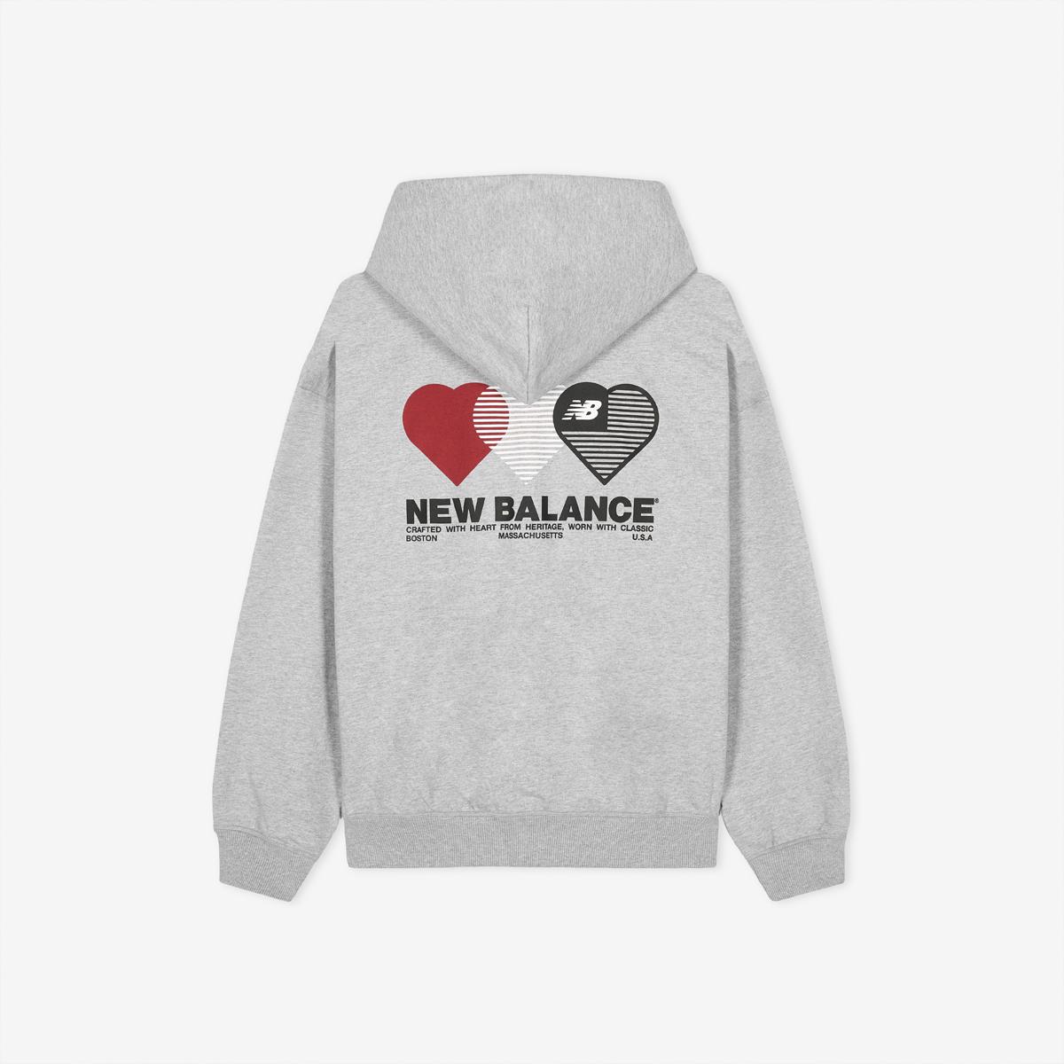 [NEW BALANCE] UNI NB Heart Graphic Hoodie (4種)