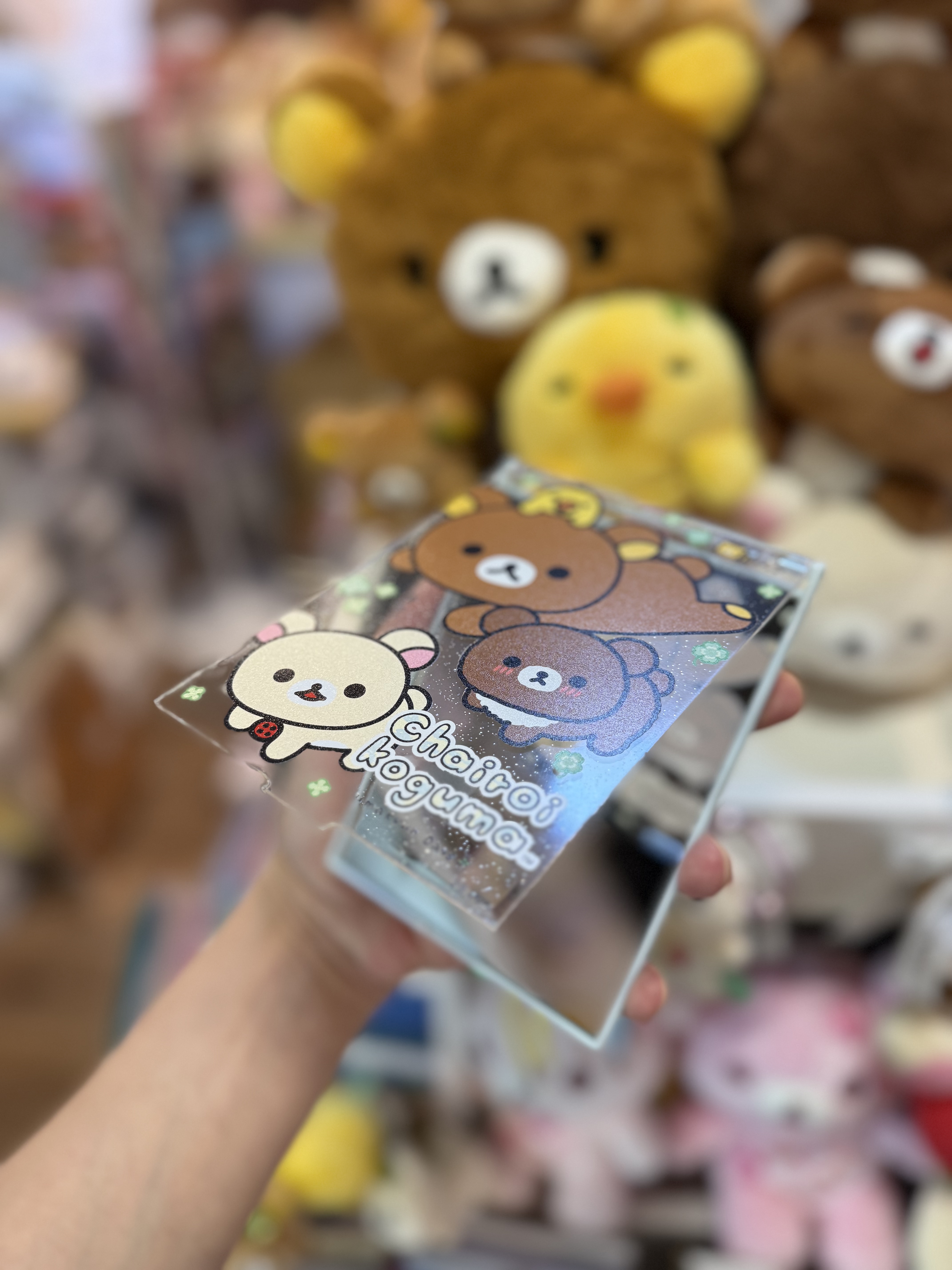 《現貨》全新小熊10週年紀念四葉草系列摺鏡