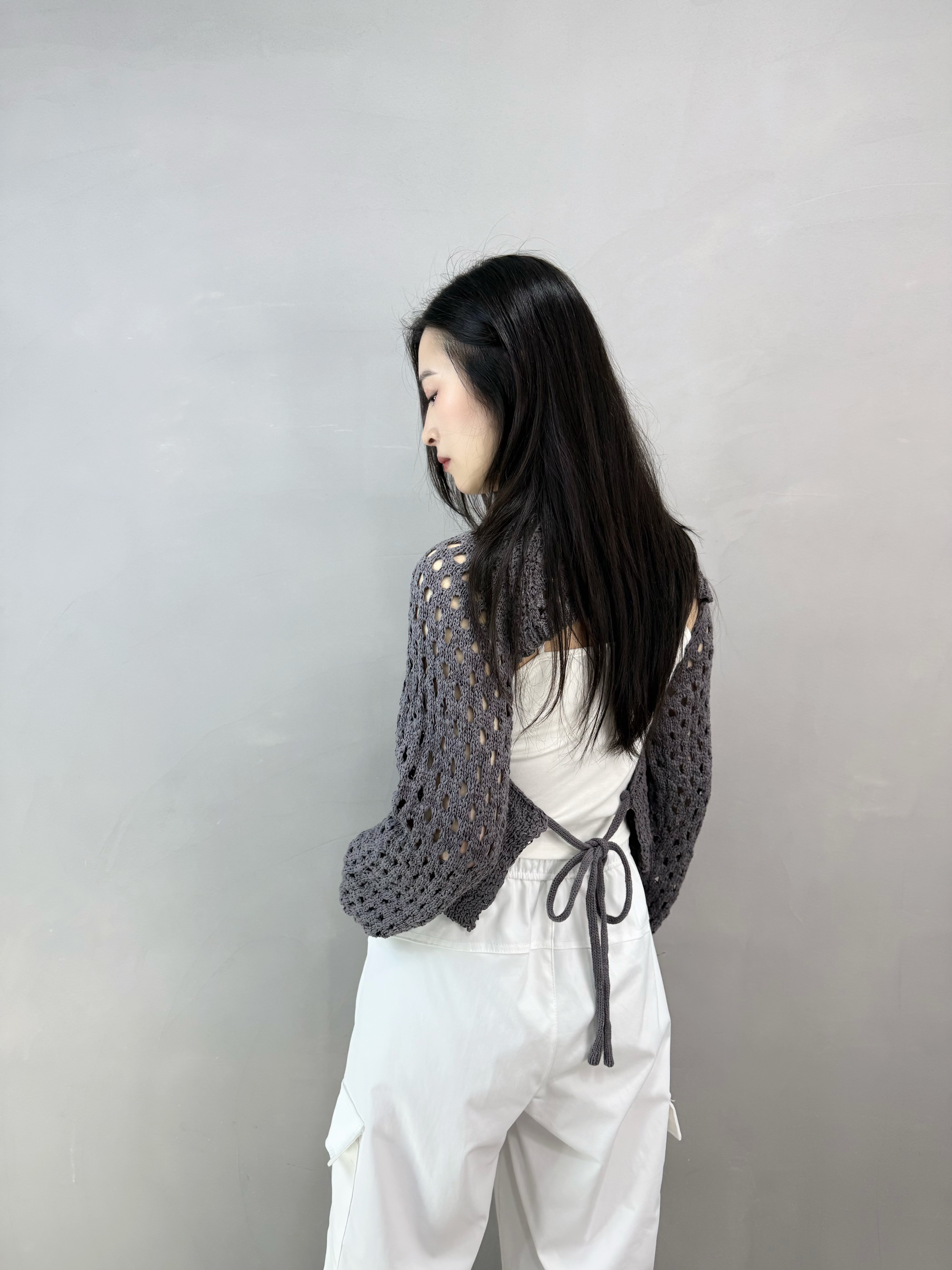 J63 露背通窿線Top