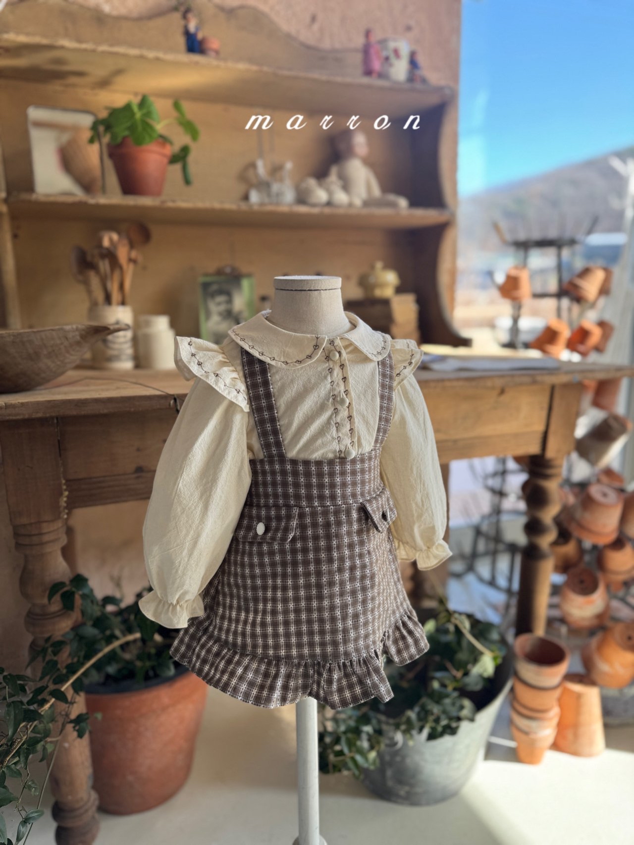 🇰🇷Marron skirt