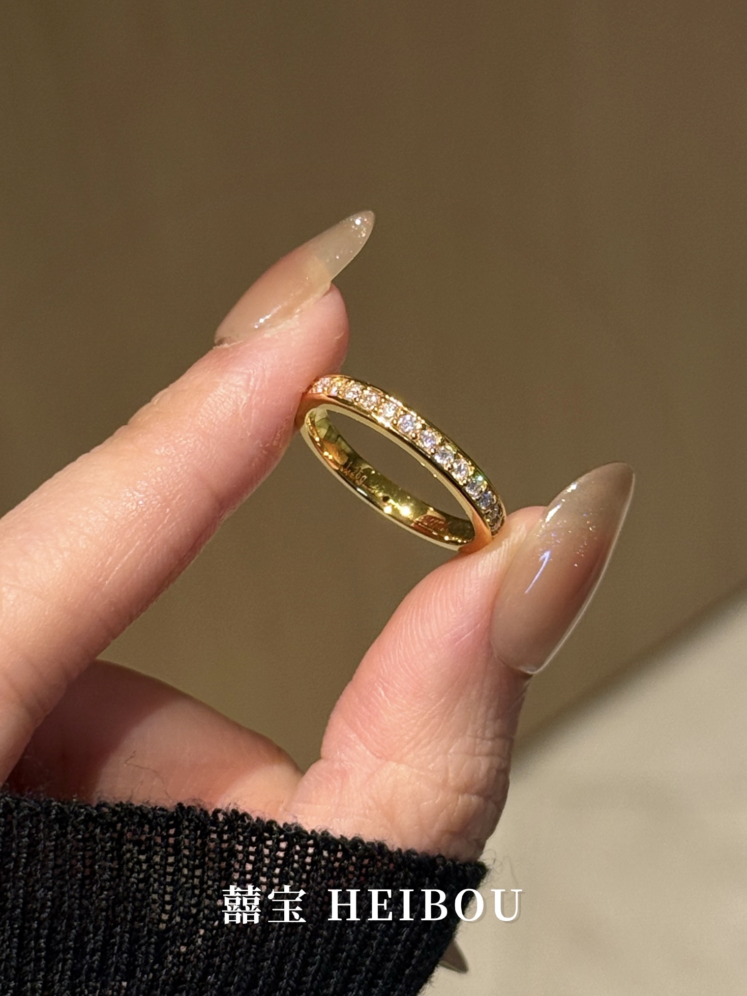 【5D镶嵌】排钻戒指