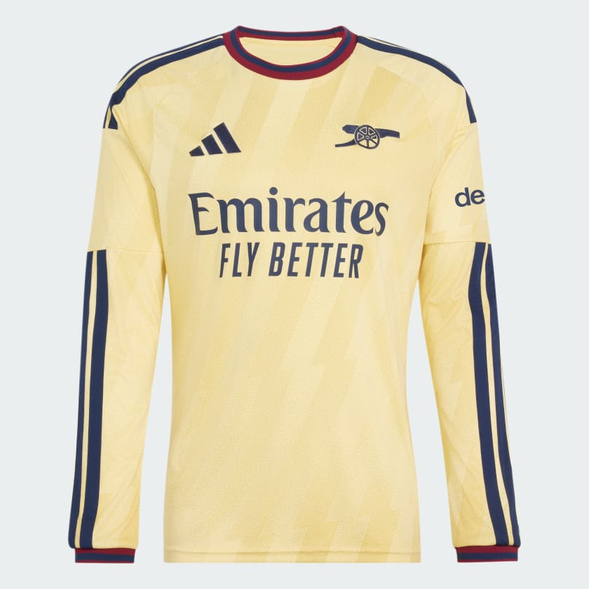 Adidas Arsenal 阿仙奴 2026-27 三客長袖球迷版球衣 (可加印字章) KB9936