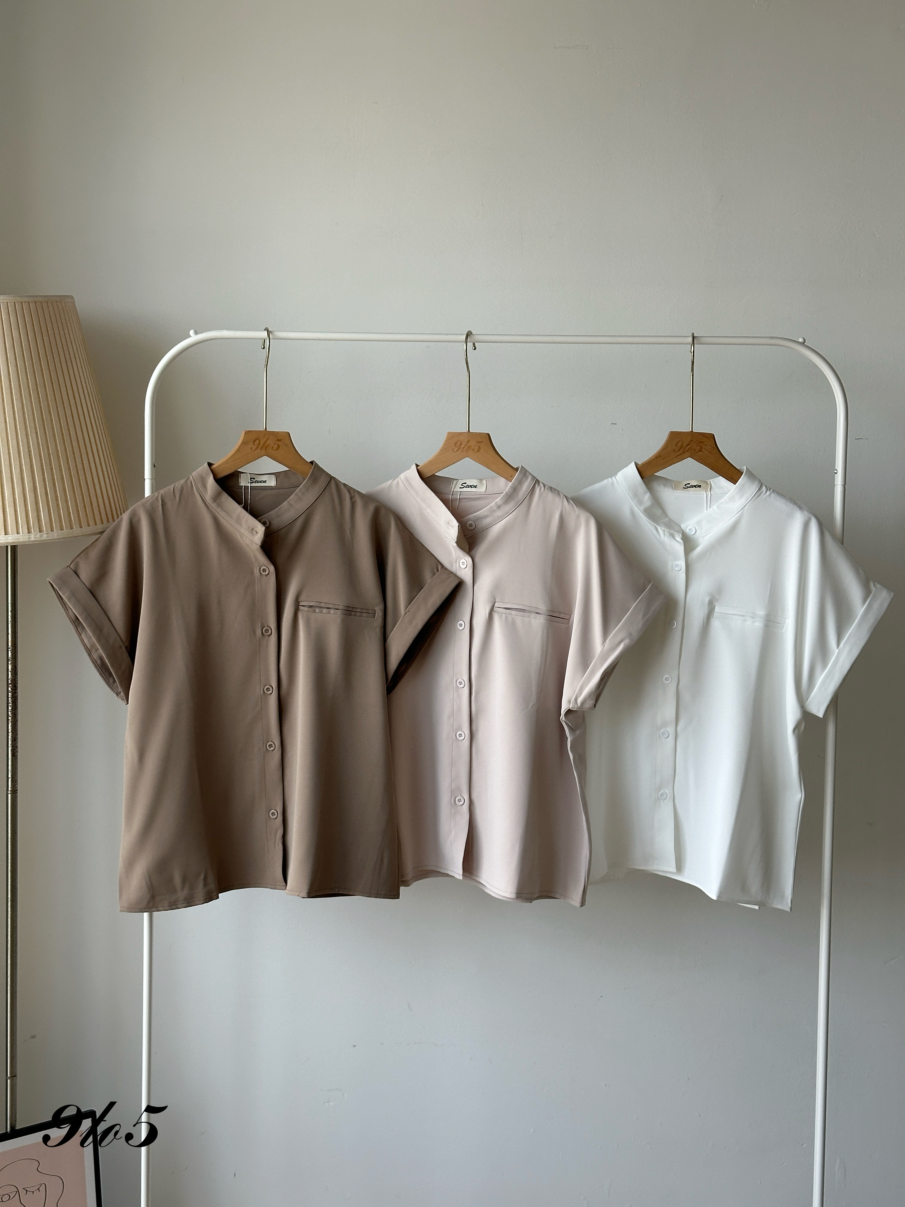 T4119 Cape Sleeve Shirt - 5 Colors 