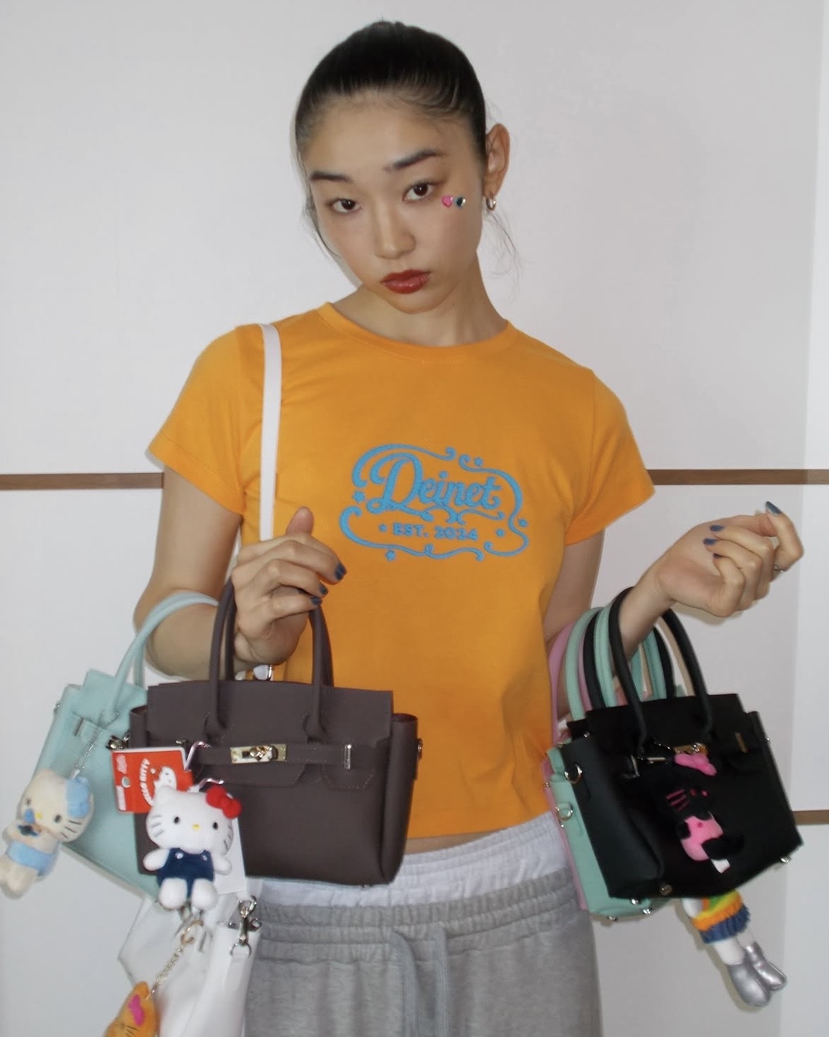 [Mira x DEINET] JELLY TWO-WAY MINI BAG <需等約3星期到貨>