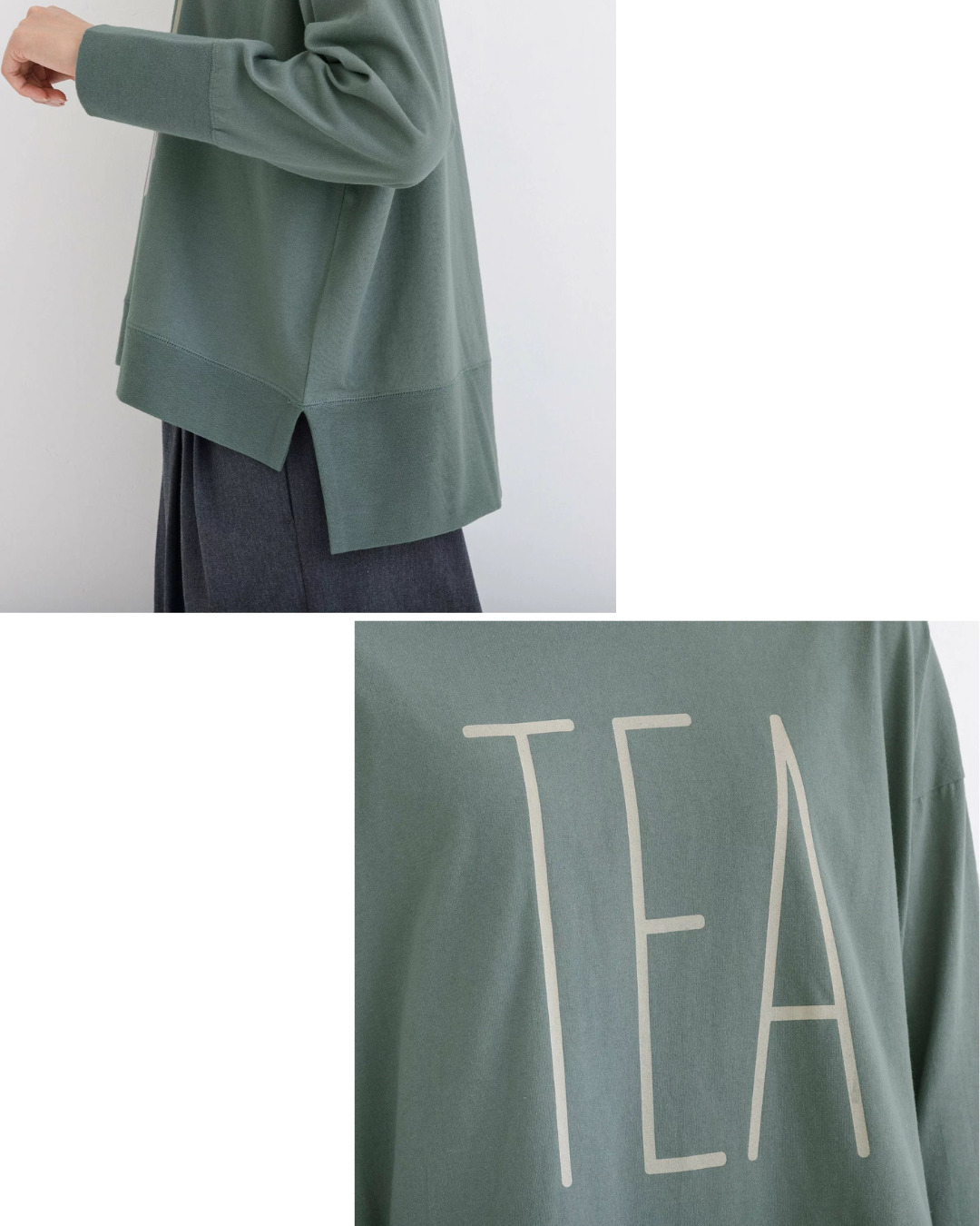 日本代購【日本直送 Kermu 涼感降溫 純棉 字母印花寬鬆T恤 (接觸冷感)  Jersey Contact Cold Sensation TEA Print Wide T-shirt 】