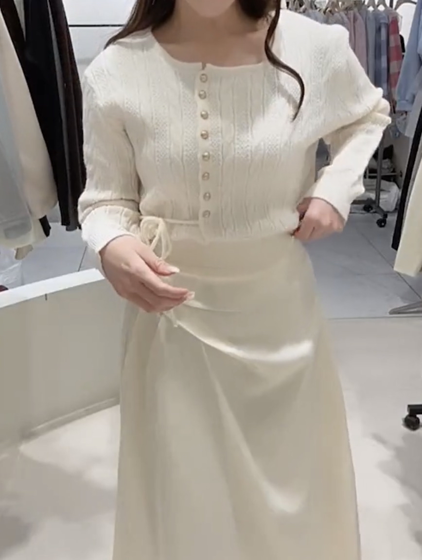 高貴絲質顯瘦長褲22/1 東大門檔口直播#ff2724 