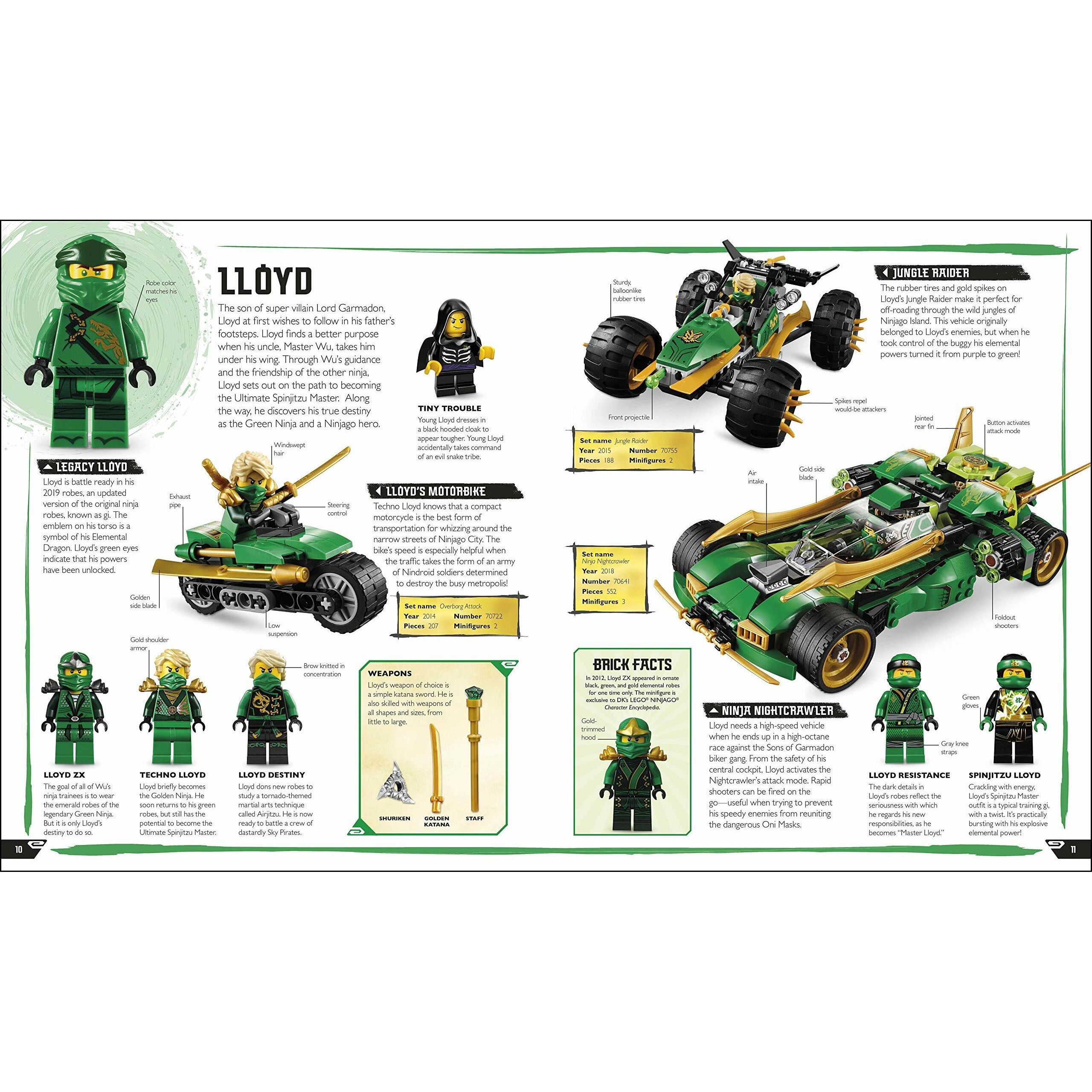 Lego ninjago visual dictionary hot sale