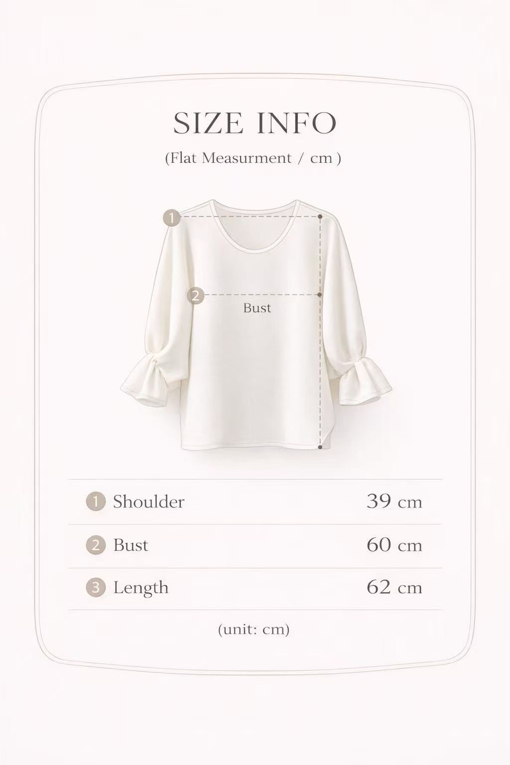 BLANC TEE BLOUSE