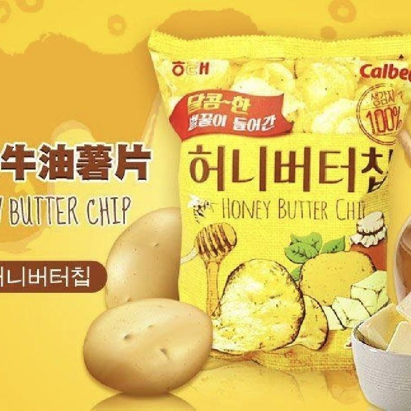 韓國 Calbee 蜂蜜黃油薯片