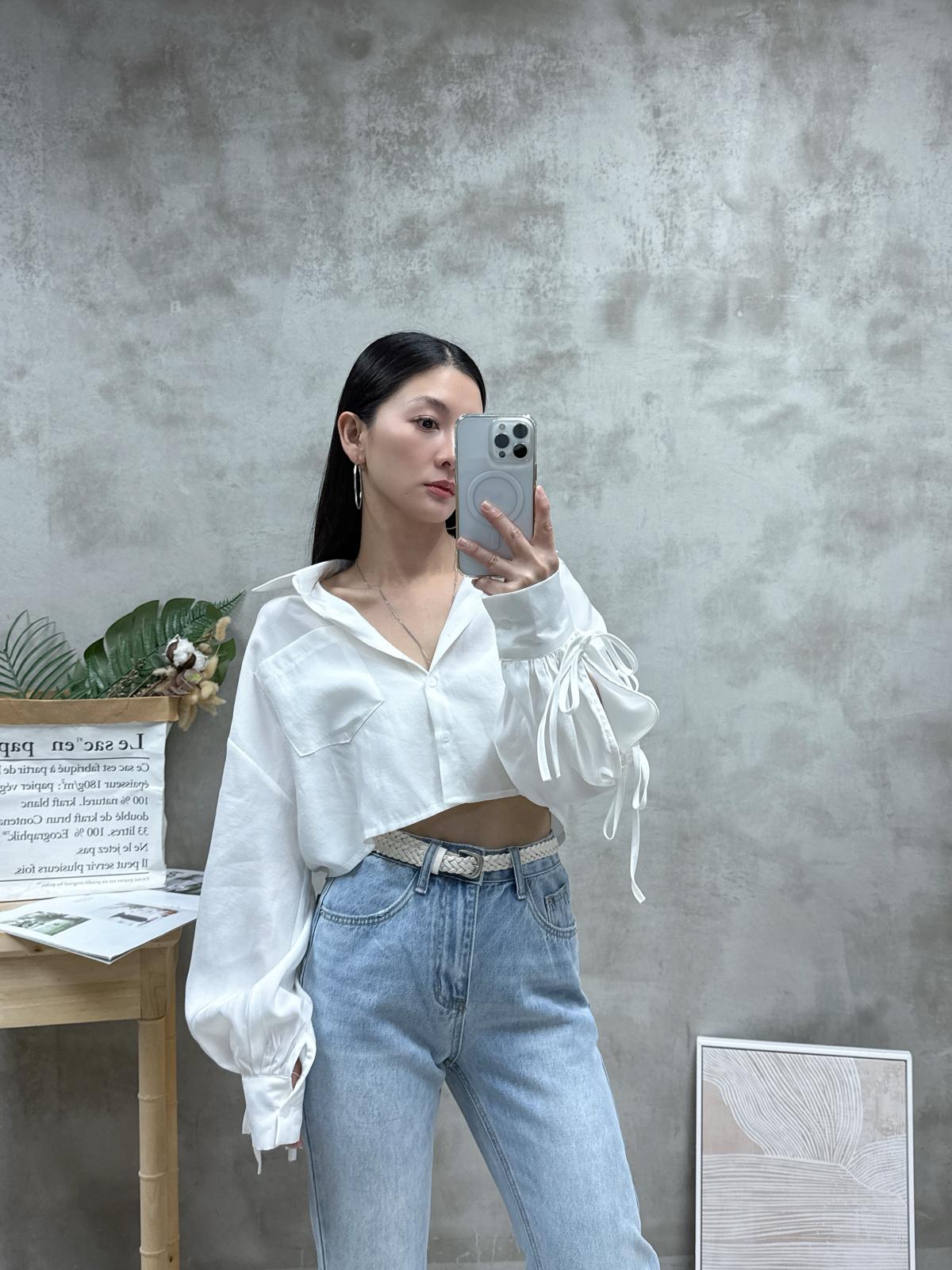 F26 打結蝴蝶䄂外套