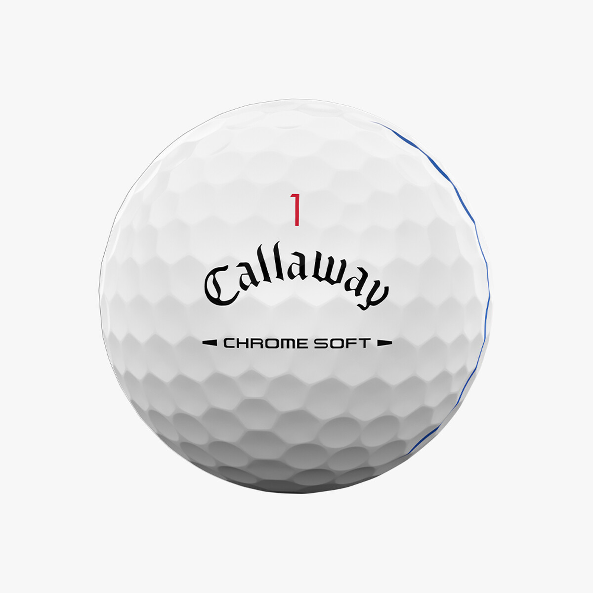 CALLAWAY CHROME SOFT TRIPLE TRACK 四層球- 白色