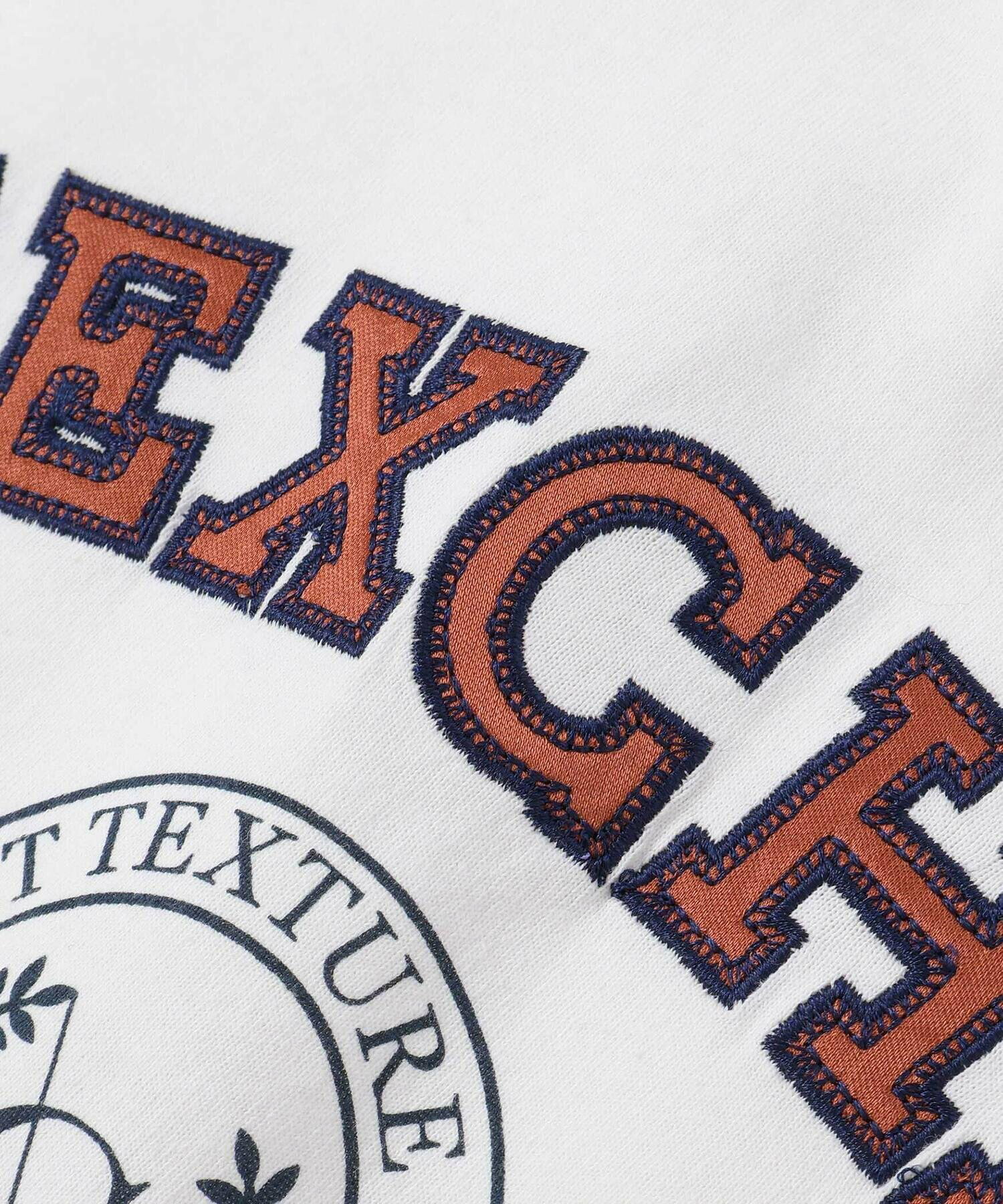 🆕【⭐訂購⭐】🌀 🇯🇵 日本直送 Nexchic 學院風 刺繡貼布 網眼袖 短袖T恤［2款選］ 🌀[ELDA-0153][260516]