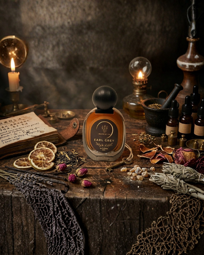 RL Breathe Out Love EARL GREY Perfume 30ML