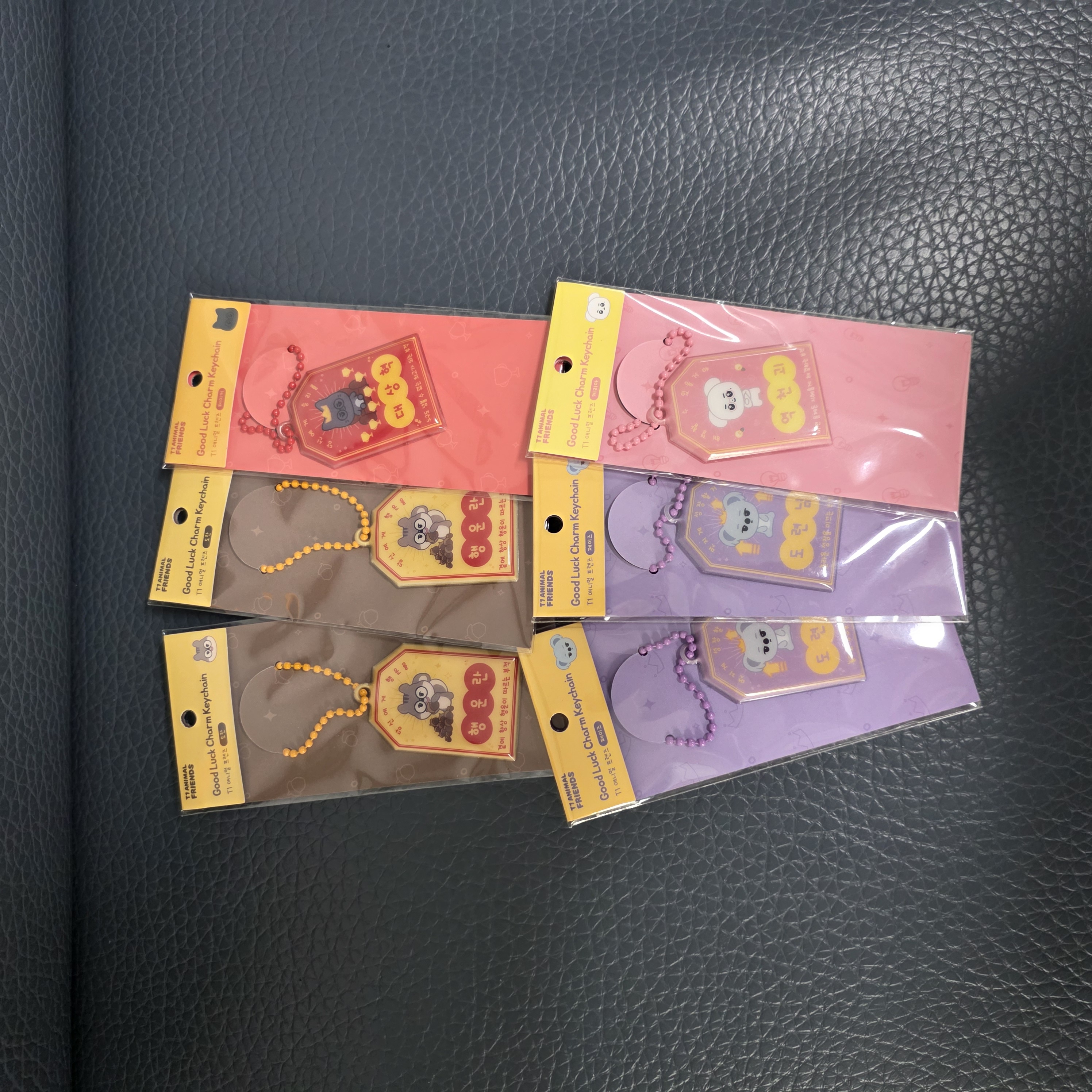[韓國現貨][T1] Good Luck Charm Keychain (5款)
