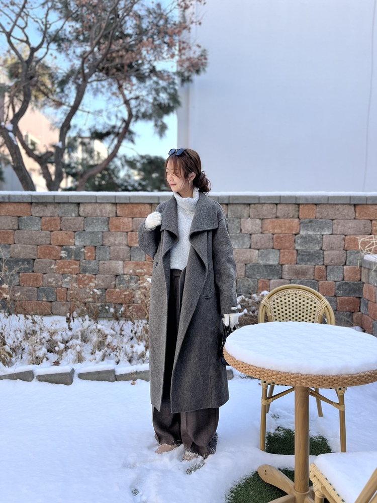 The Souffle Soft Sweater (Blue Grey)