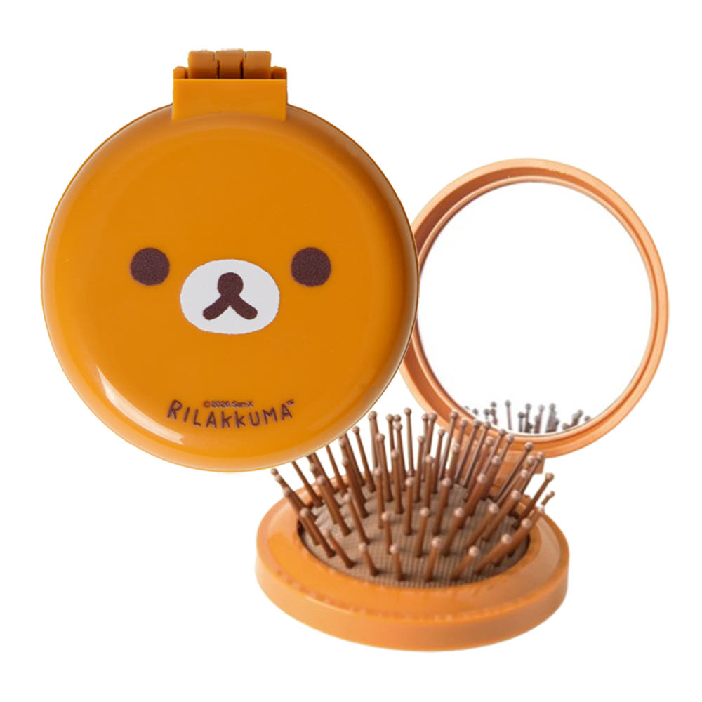 《預訂貨品》全新韓國限定 Rilakkuma梳連鏡